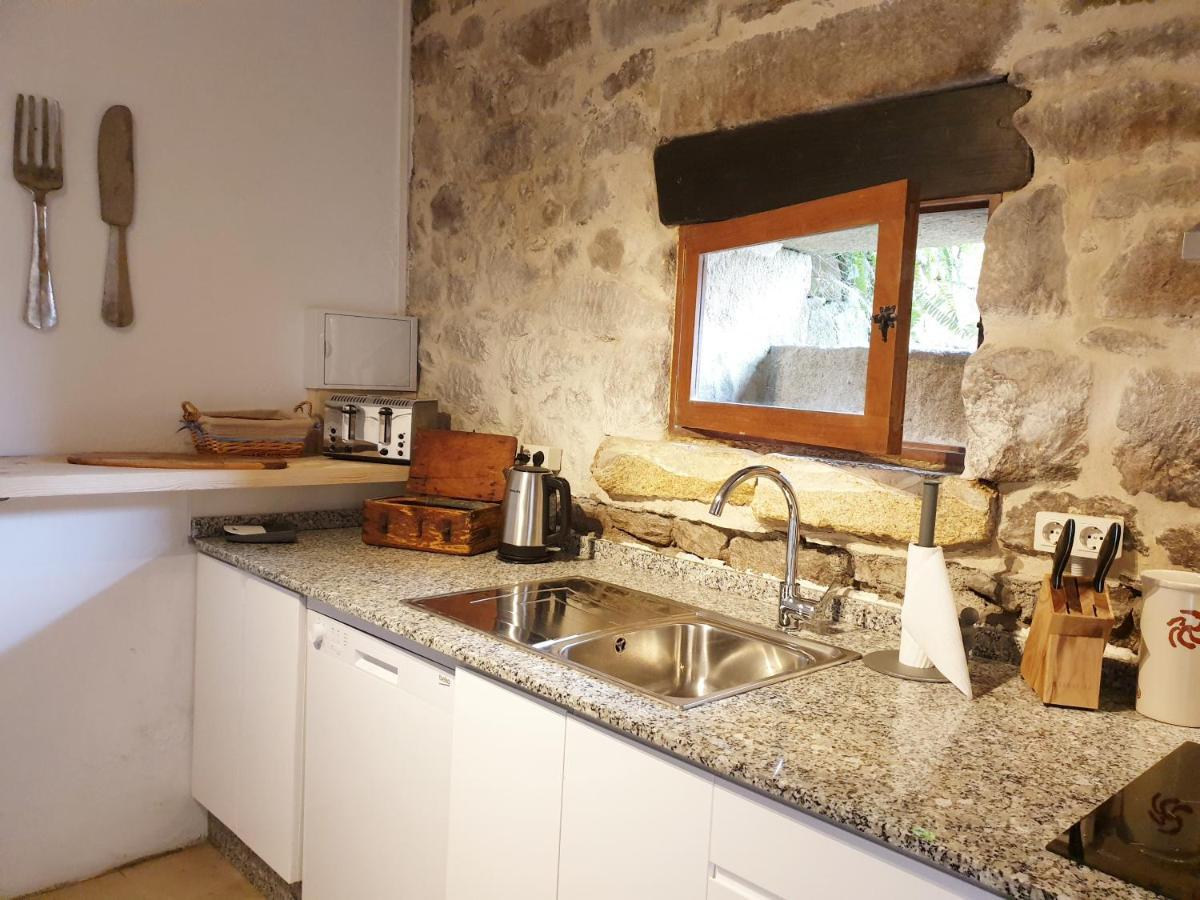 Casa Rural Do Fontan Guest House ปอนเตเบดรา ภายนอก รูปภาพ