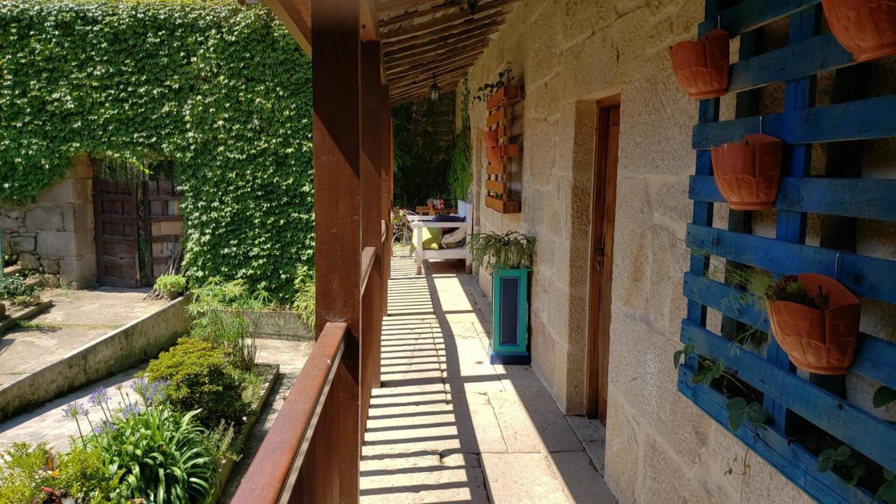 Casa Rural Do Fontan Guest House ปอนเตเบดรา ภายนอก รูปภาพ